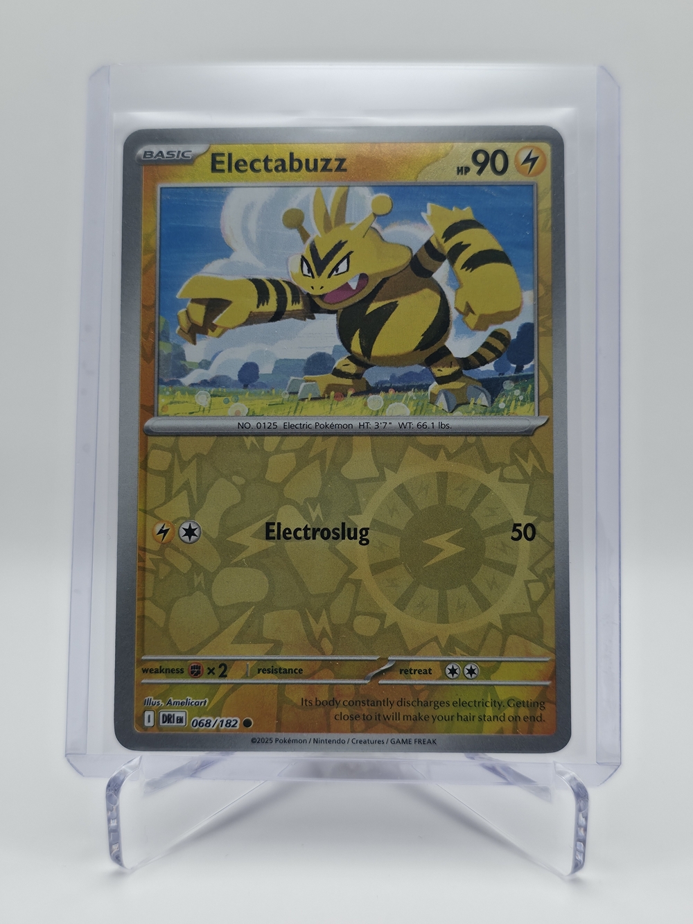Pokémon TCG - Electabuzz - Destined Rivals - Reverse Holo - 068/182